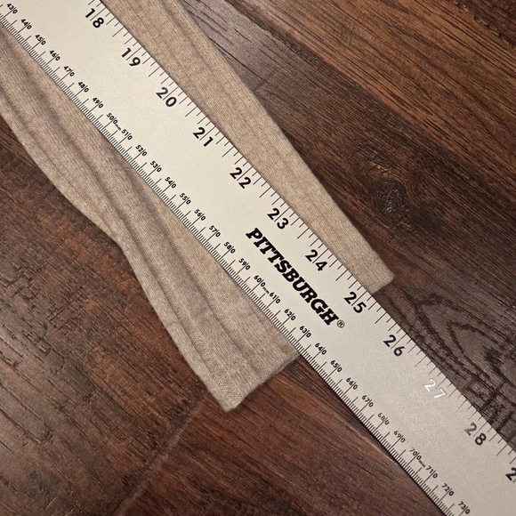 Lulus Ribbed Beige Turtleneck Bodysuit - Picture 7 of 9